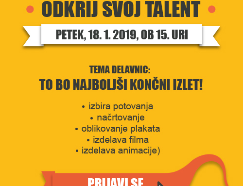 Odkrij svoj talent