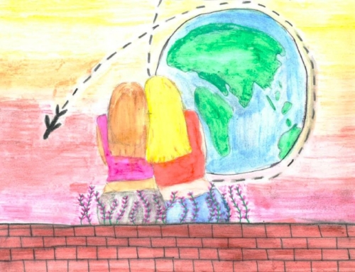 Dijaki sodelovali na Unescovem likovnem natečaju Umetnost skupne prihodnosti