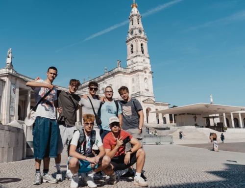 Utrinki s praske v Bragi na Portugalskem
